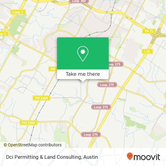 Mapa de Dci Permitting & Land Consulting