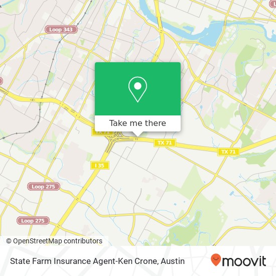 Mapa de State Farm Insurance Agent-Ken Crone