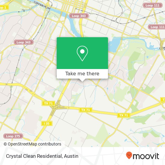 Crystal Clean Residential map