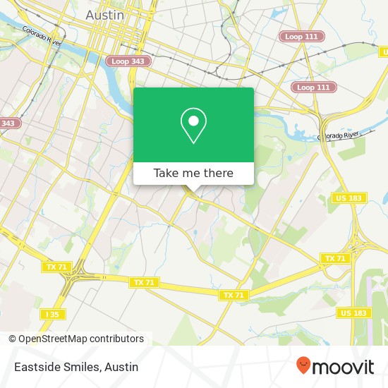 Eastside Smiles map