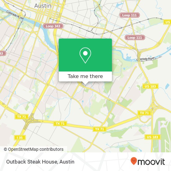 Outback Steak House map