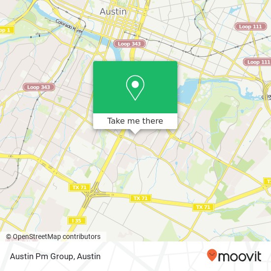 Mapa de Austin Pm Group