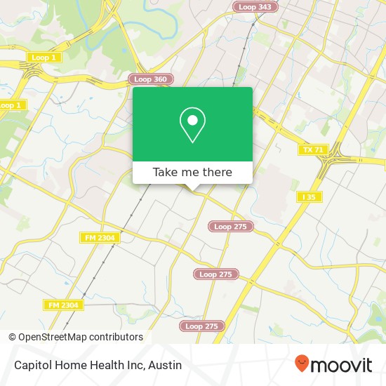 Capitol Home Health Inc map