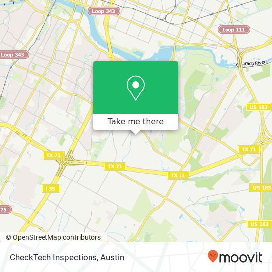 Mapa de CheckTech Inspections