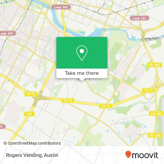 Mapa de Rogers Vending