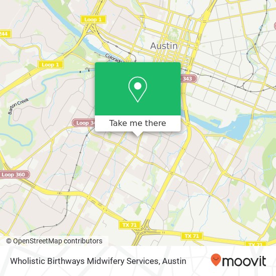 Wholistic Birthways Midwifery Services map