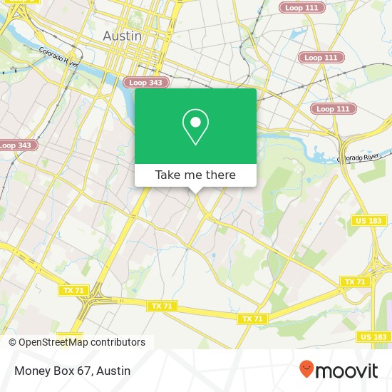Money Box 67 map