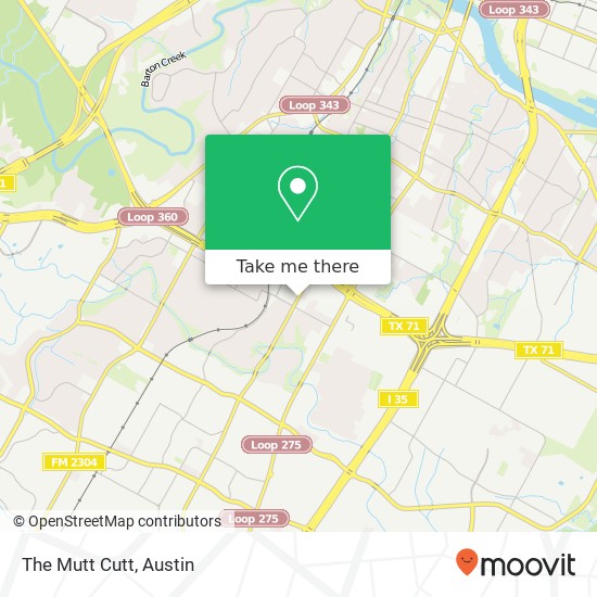 The Mutt Cutt map