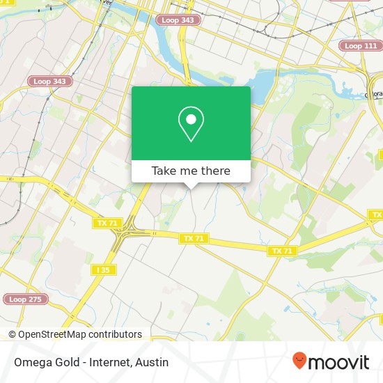 Omega Gold - Internet map