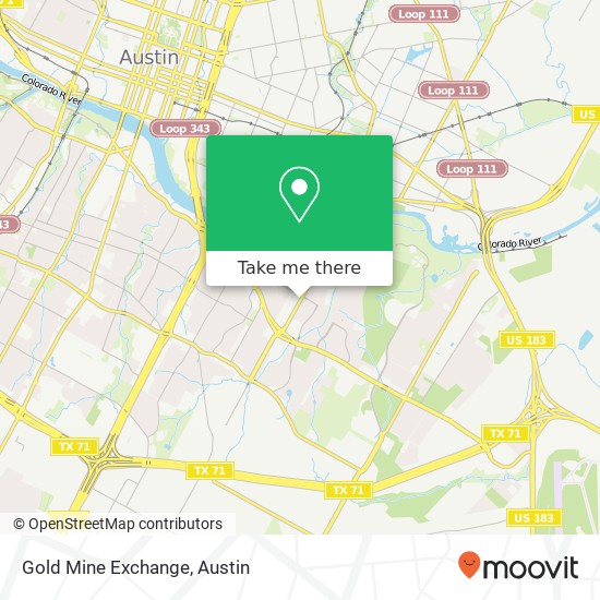 Gold Mine Exchange map