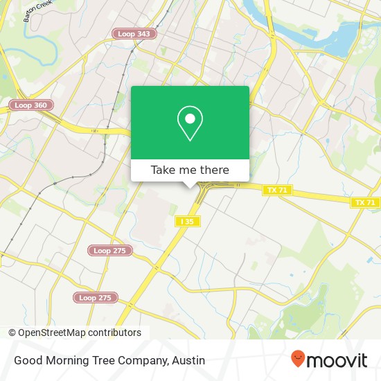 Mapa de Good Morning Tree Company