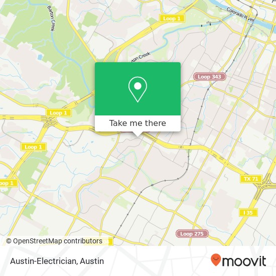 Austin-Electrician map