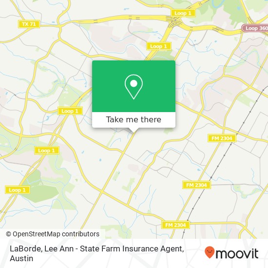LaBorde, Lee Ann - State Farm Insurance Agent map