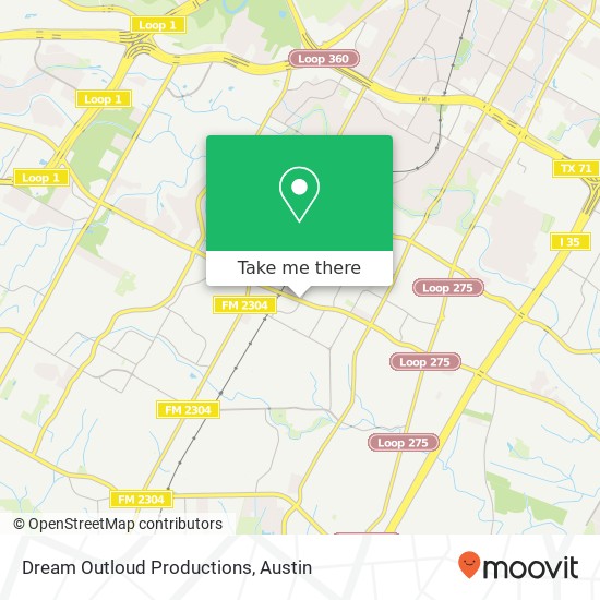 Dream Outloud Productions map