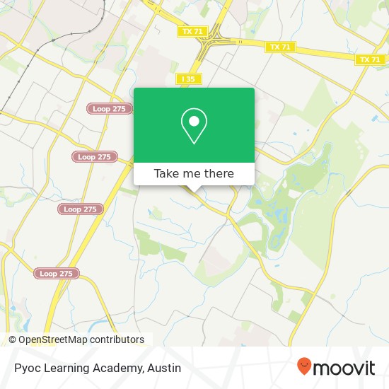 Mapa de Pyoc Learning Academy