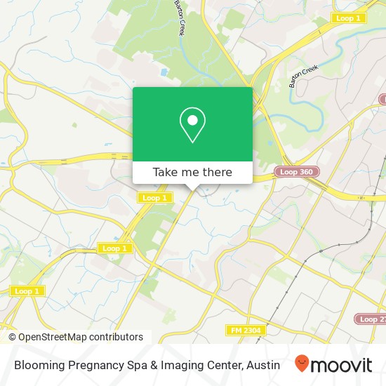 Mapa de Blooming Pregnancy Spa & Imaging Center