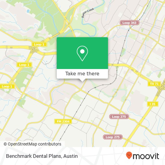 Mapa de Benchmark Dental Plans