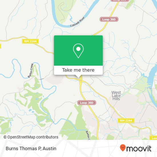 Burns Thomas P map