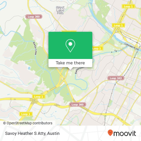Mapa de Savoy Heather S Atty