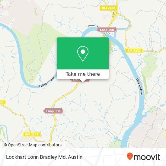 Mapa de Lockhart Lonn Bradley Md