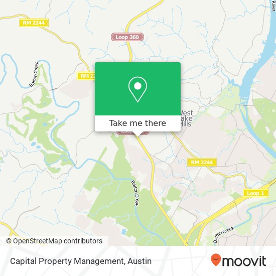 Capital Property Management map