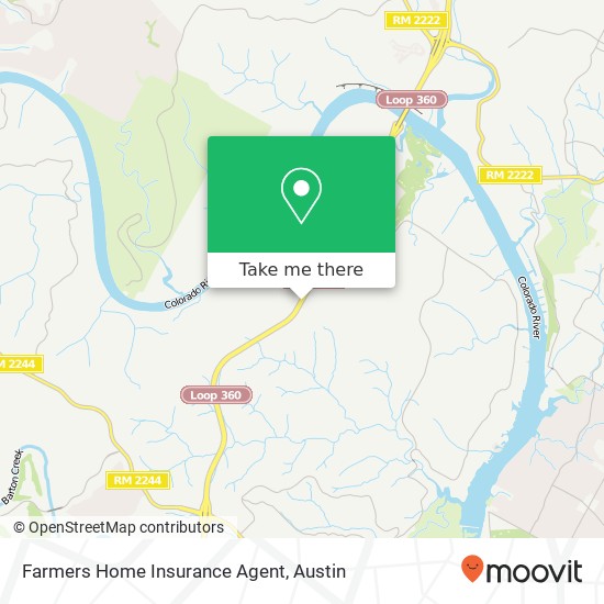 Farmers Home Insurance Agent map