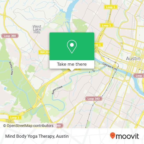 Mind Body Yoga Therapy map