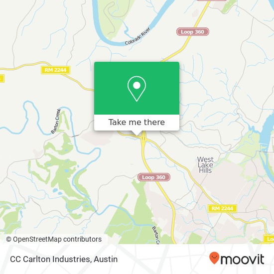 CC Carlton Industries map