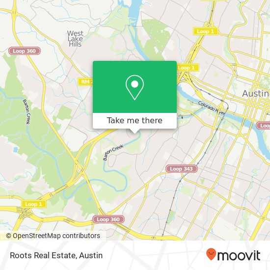 Roots Real Estate map