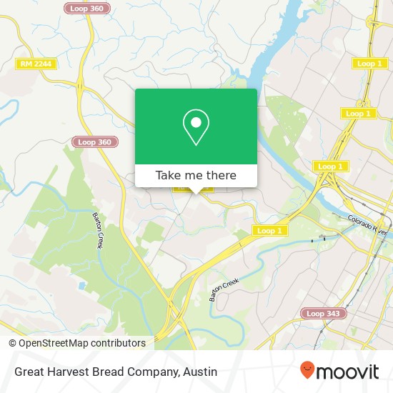 Mapa de Great Harvest Bread Company