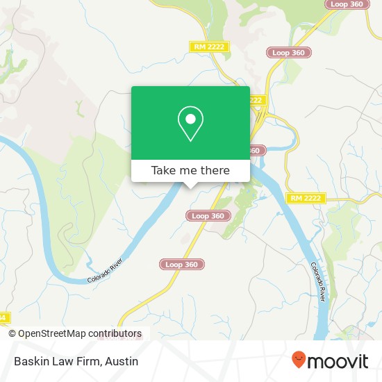 Baskin Law Firm map