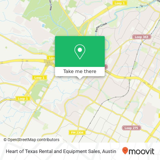 Mapa de Heart of Texas Rental and Equipment Sales