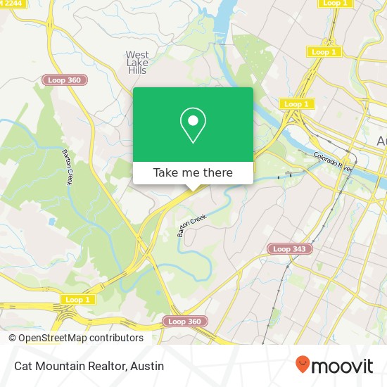 Mapa de Cat Mountain Realtor