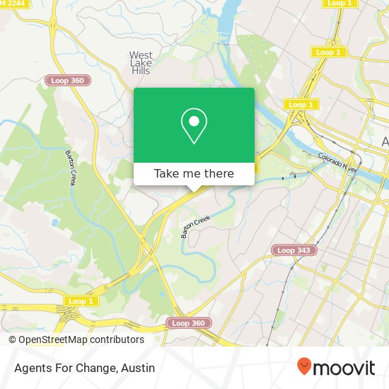 Agents For Change map