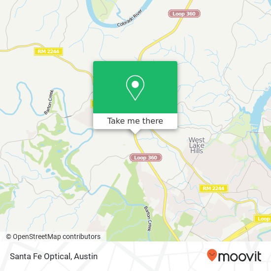 Santa Fe Optical map