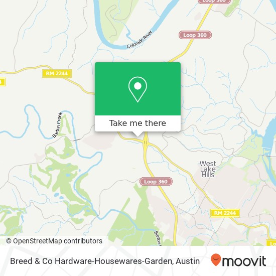 Breed & Co Hardware-Housewares-Garden map