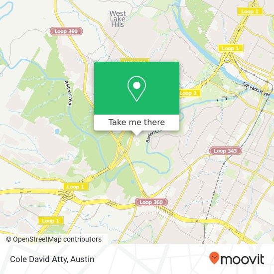Cole David Atty map