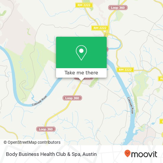 Mapa de Body Business Health Club & Spa
