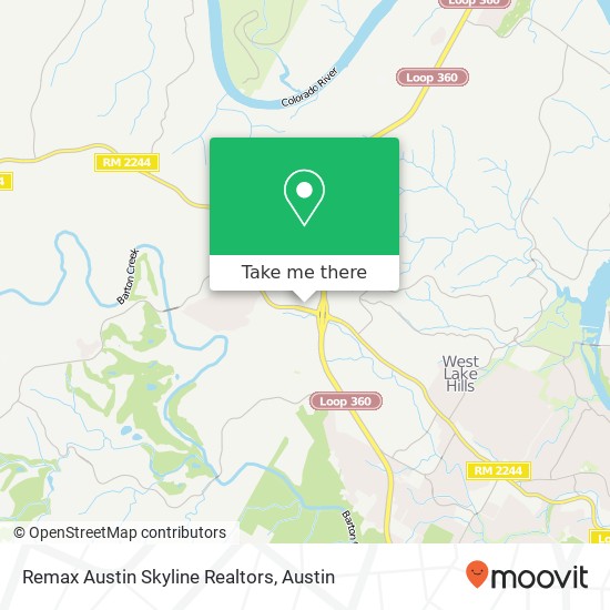 Mapa de Remax Austin Skyline Realtors