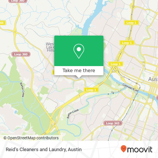 Reid's Cleaners and Laundry map