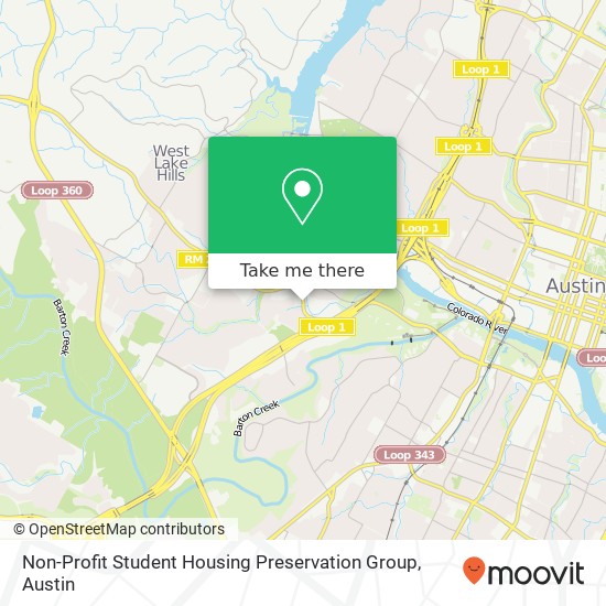 Mapa de Non-Profit Student Housing Preservation Group