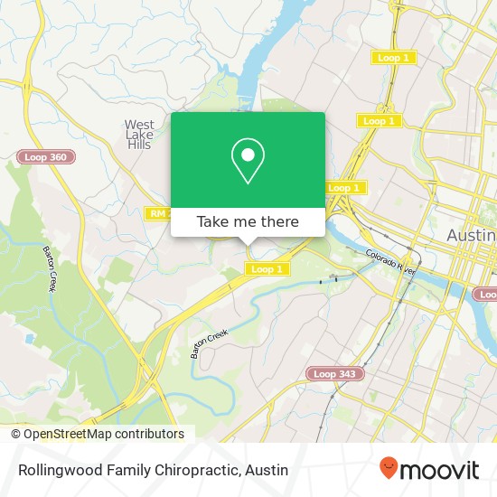 Mapa de Rollingwood Family Chiropractic
