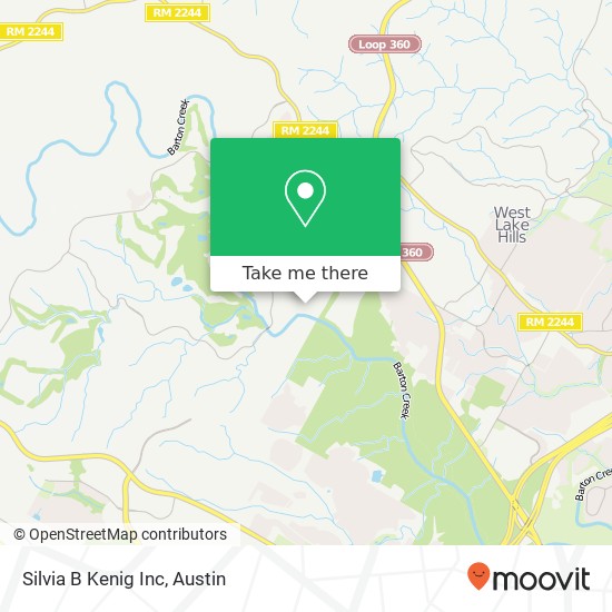 Mapa de Silvia B Kenig Inc