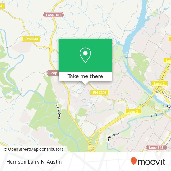 Harrison Larry N map
