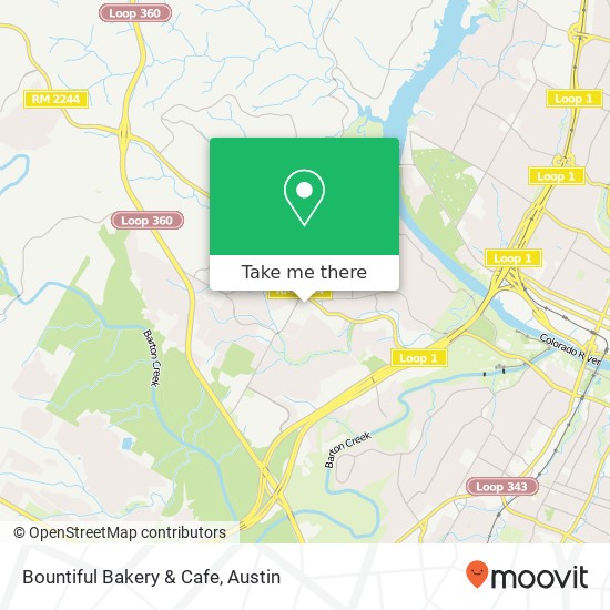 Mapa de Bountiful Bakery & Cafe