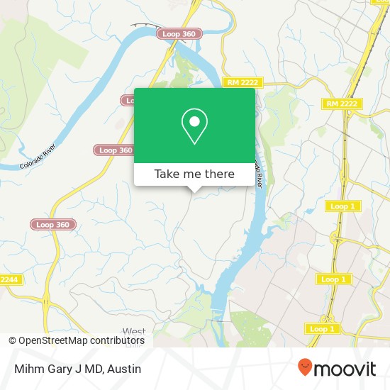 Mihm Gary J MD map