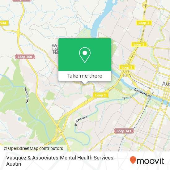 Vasquez & Associates-Mental Health Services map