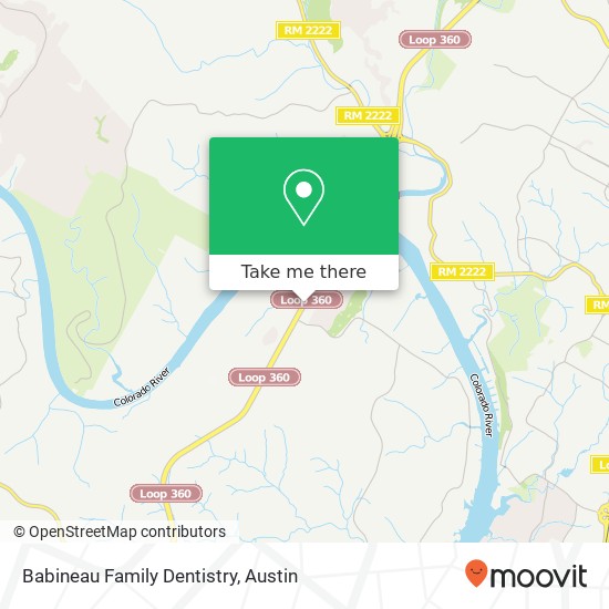 Babineau Family Dentistry map