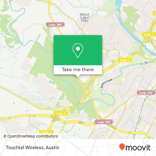 Touchtel Wireless map