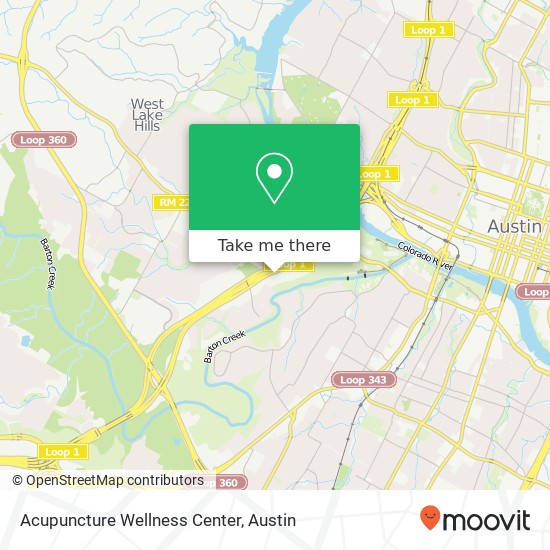 Acupuncture Wellness Center map